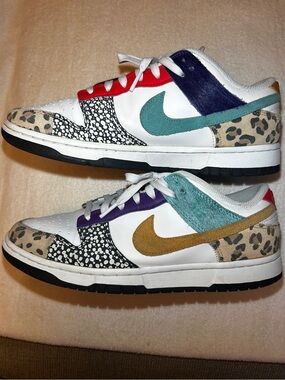 🔥NIKE Dunk Low SE Safari Mix- Women’s Size 9🔥